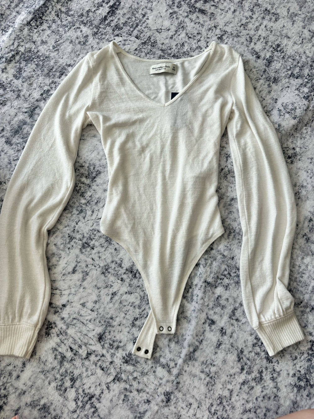 Abercrombie & Fitch soft and cozy Long Sleeve Bodysuit